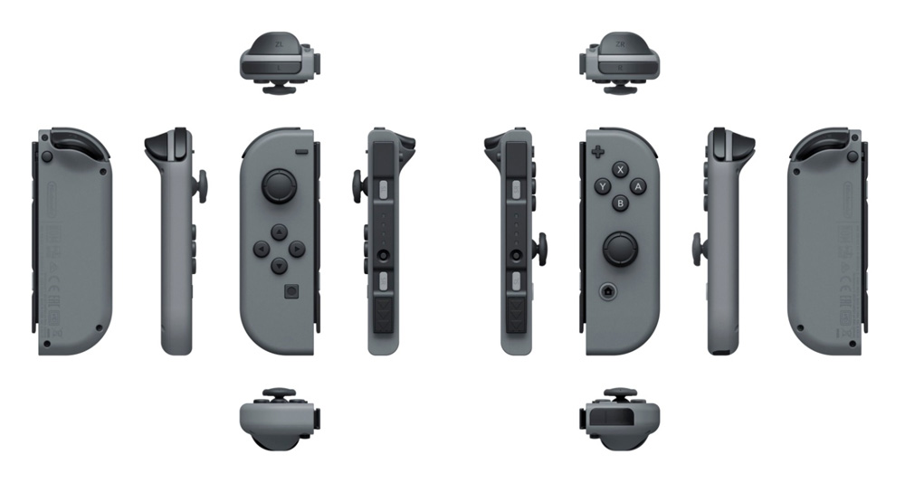 Nintendo Switch Joy con from different directions P7