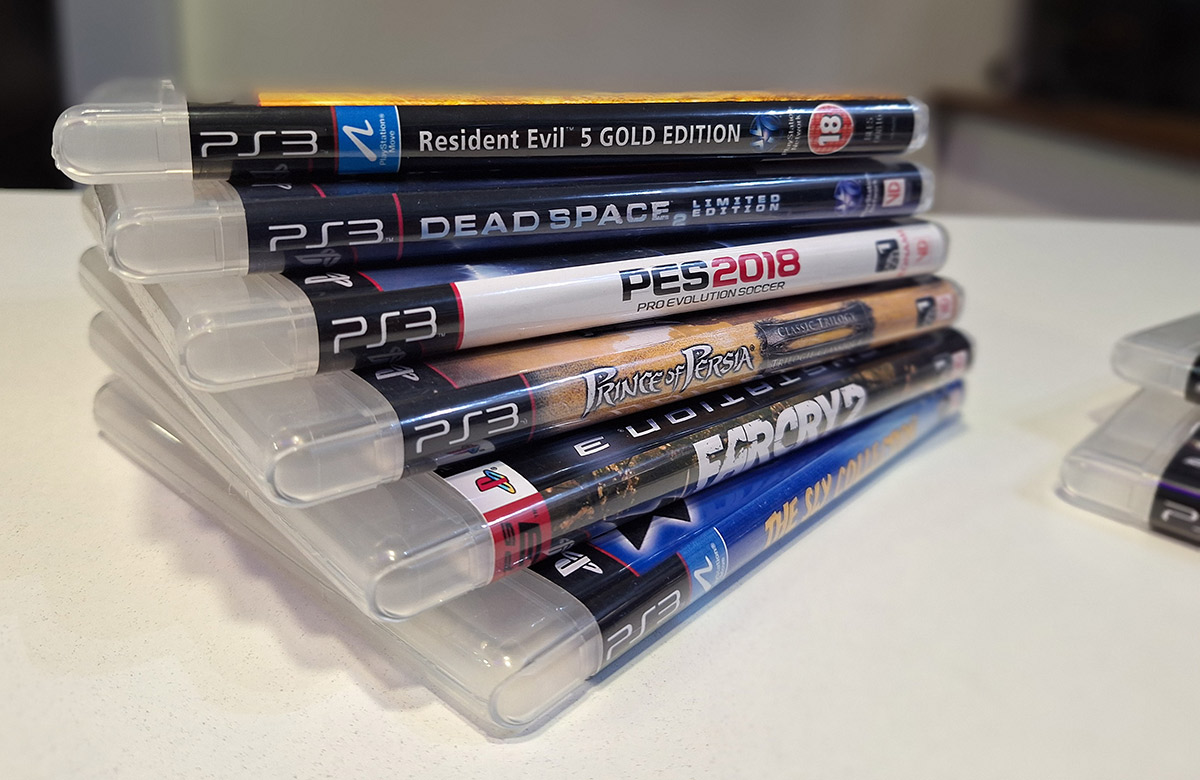 نمونه ی کیفیت بازی های کپی PS3 بر روی دیسک بلوری