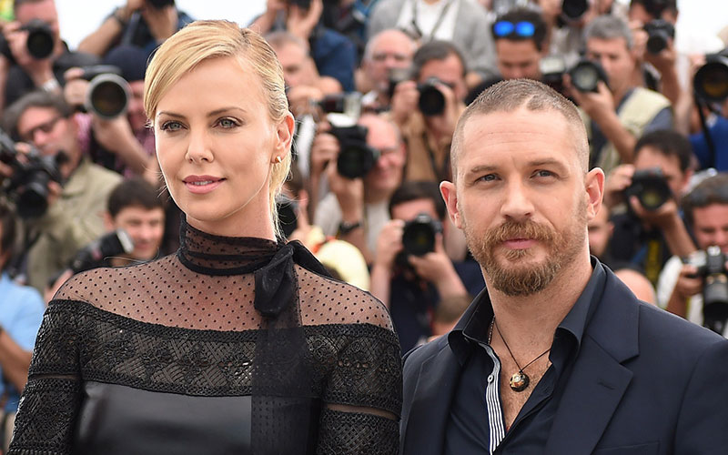 Tom Hardy and Charlize theron