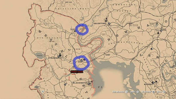 rdr 2 wax wing locations
