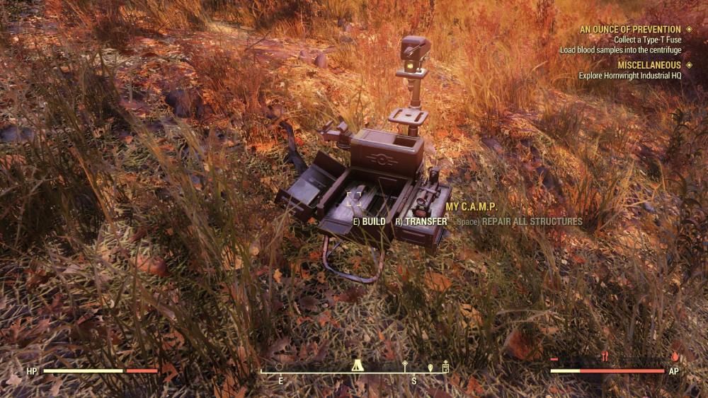 Fallout 76 camping tips 4