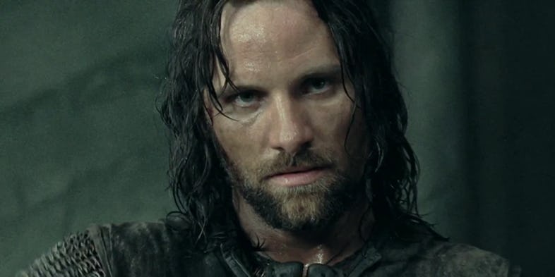 Viggo Mortensen as Aragorn in Two Towers