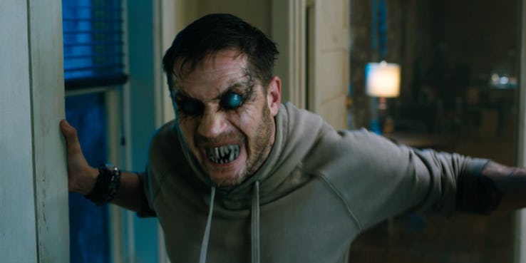Venom Trailer Tom Hardy Freaks Out