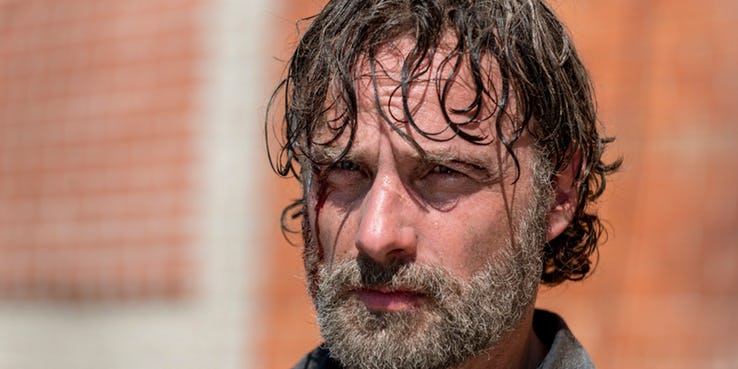 Andrew Lincoln Rick Grimes in The Walking Dead