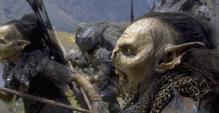 Lord of the Rings orcs