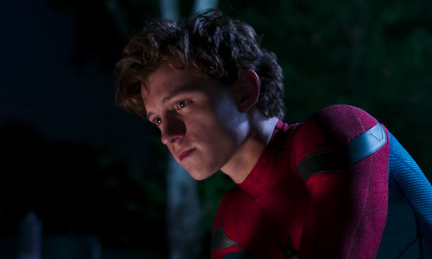 تام هالند در نقش مرد عنکبوتی