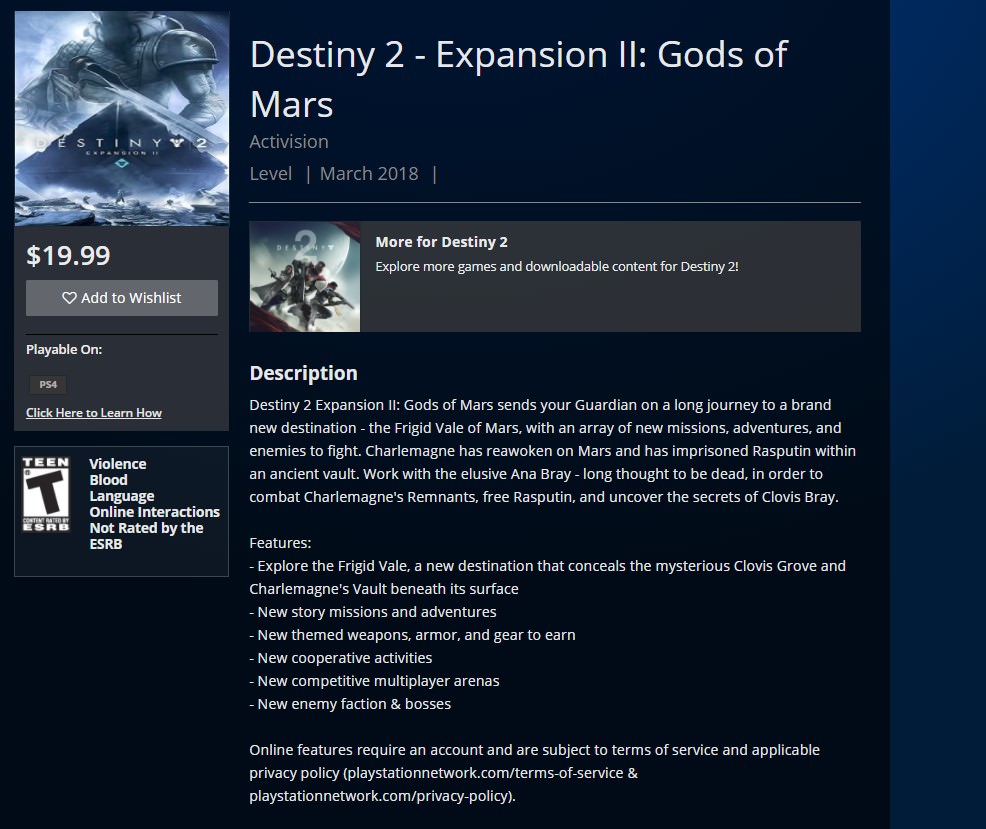 بسته‌ی الحاقی جدید بازی Destiny 2