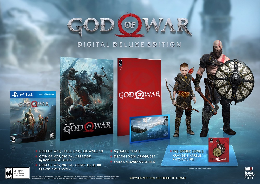 نسخه Digital Delux بازی God of War