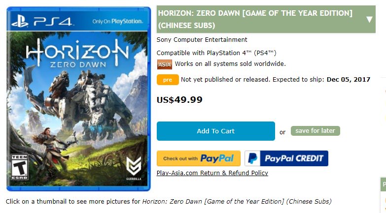 بازی Horizon: Zero Dawn