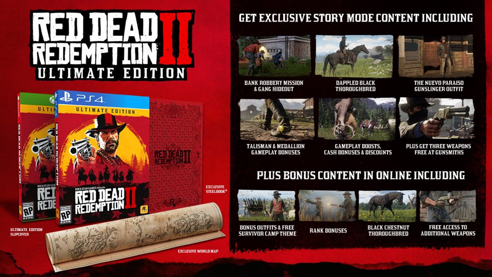 Red Dead Redemption 2 special edition details