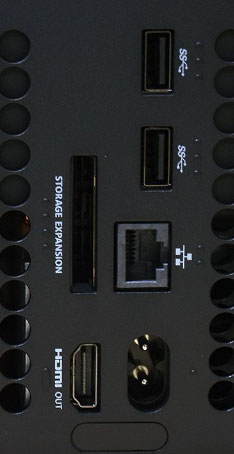 Xbox Series X Tactile Indicators Over its Ports