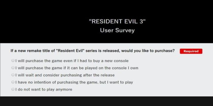 resident evil 3 survey