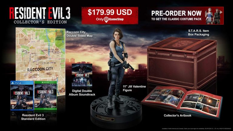Resident Evil 3 Collectors Edition 768x432