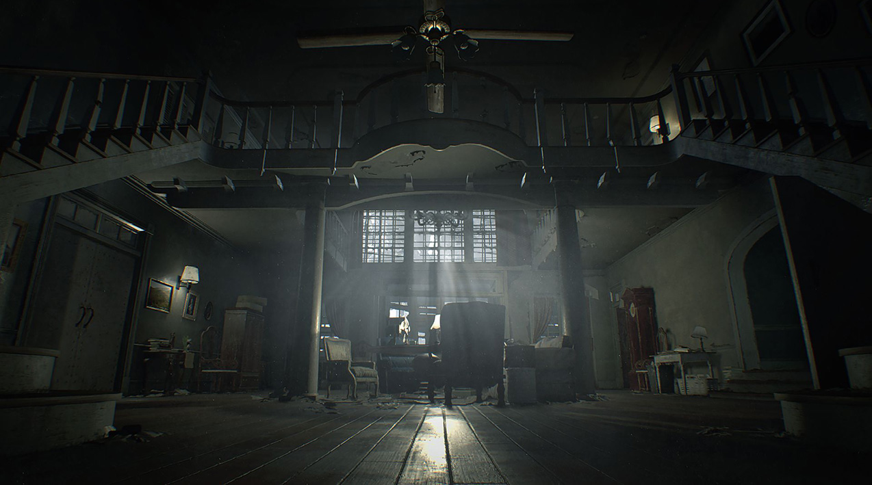 Resident Evil 7 Review Main Hall 2