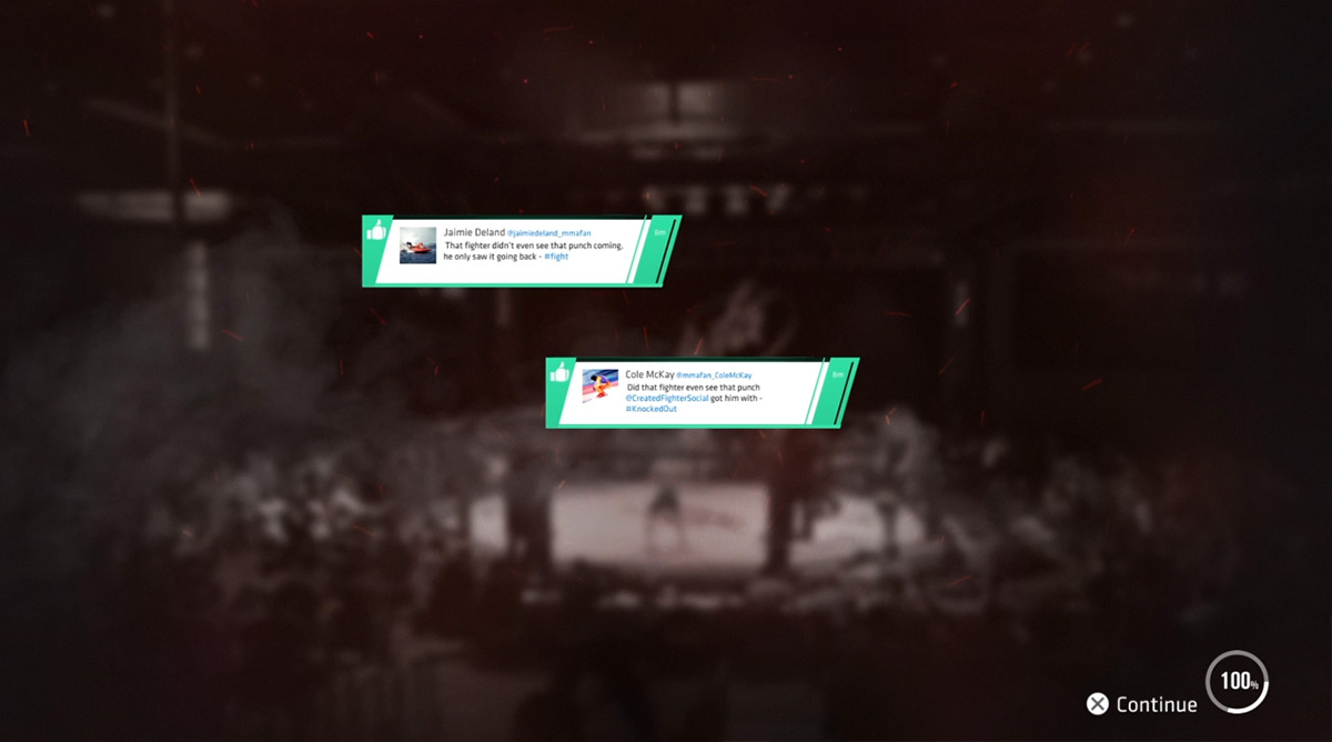 UFC 3 Review Screenshot 3 Social Fans