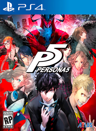 کاور بازی Persona 5 برای ps4