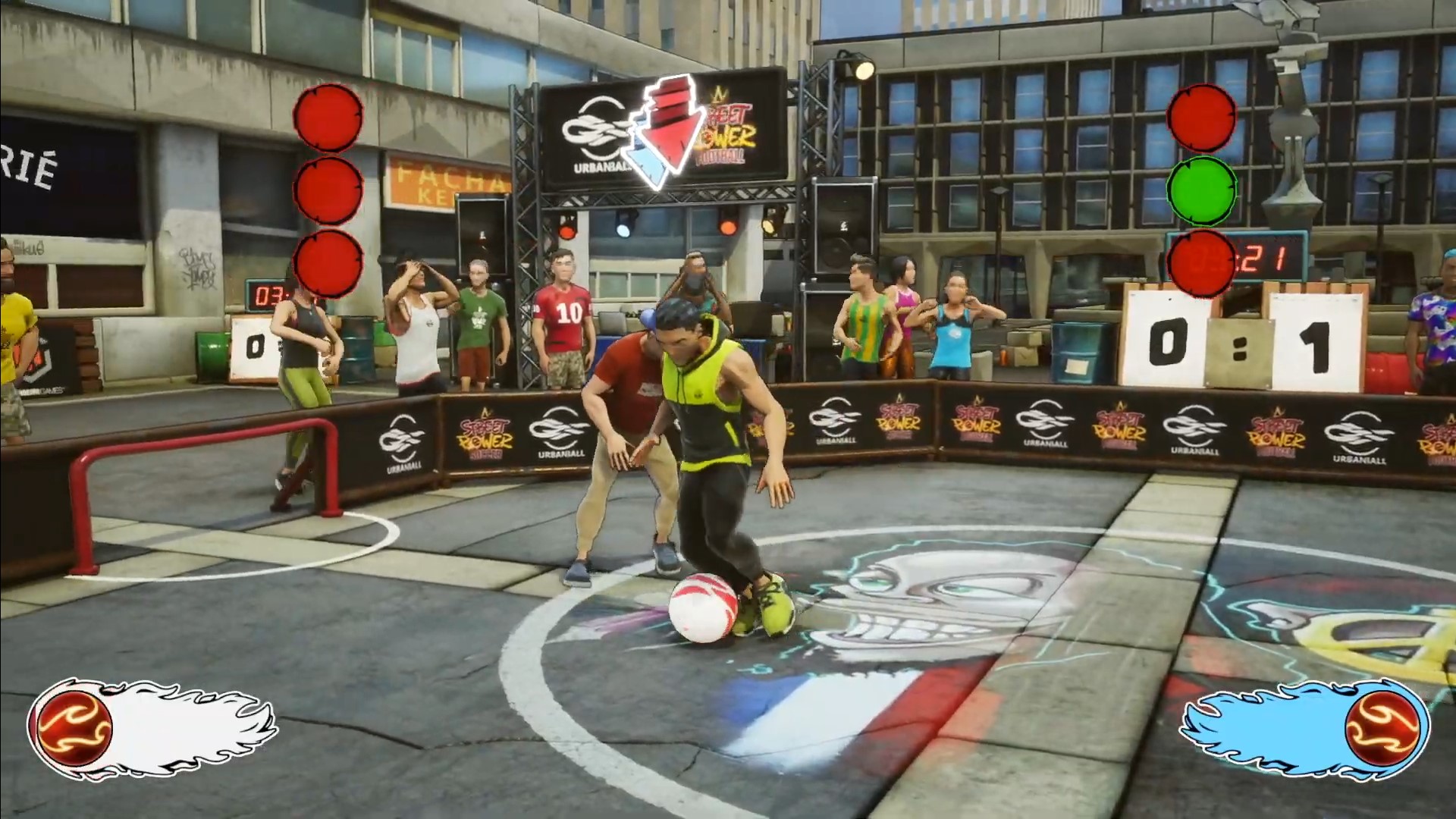 street power football panna trailer