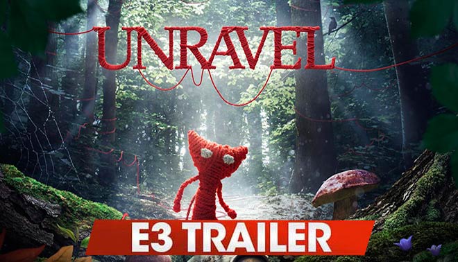 ویدئوی گیم پلی بازی Unravel در E3 2015