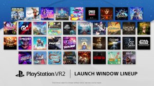 برنامه لانچ PS VR2 با بیش از 30 بازی رسما اعلام شد