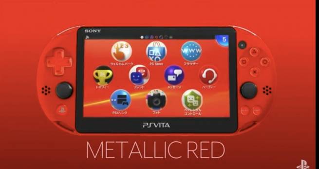 از رنگ های جدید PS Vita رونمایی شد