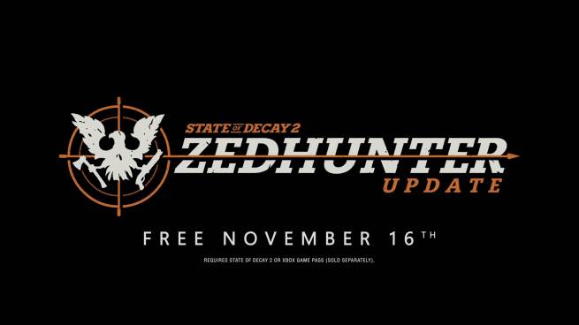 [X018] آپدیت رایگان Zedhunter بازی State of Decay 2 معرفی شد
