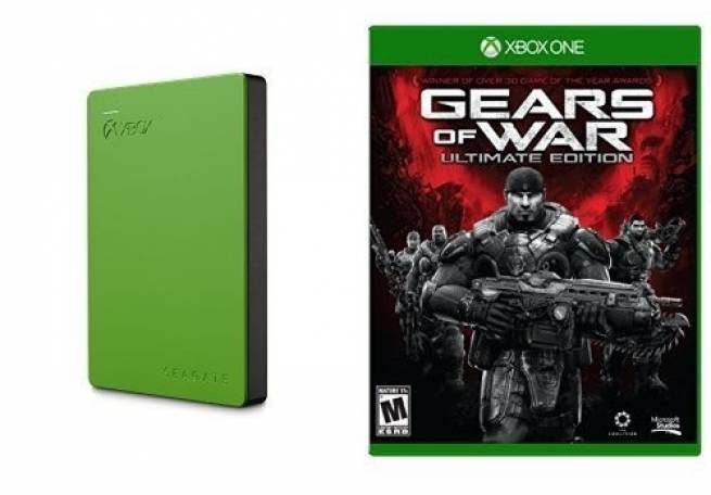 تخفیف باندل هارد اکسترنال دو ترابايتی Seagate و بازی Gears of War Ultimate Edition