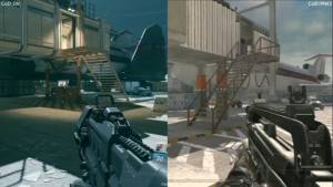 ویدئوی مقایسه مپ ترمینال در عنوان Infinite Warfare و عنوان Modern Warfare 2
