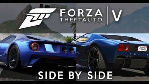 شبیه ساز تریلر ابتدائی Forza Horizon 2 در GTA V